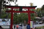 三神合祭殿の鳥居