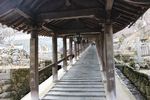 平安時代に造られた重要文化財の登廊