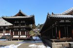 鼓楼と開山堂と講堂